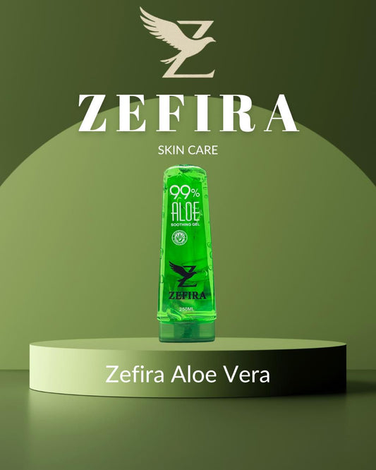 Zeffira Aloe Vera Gel – 100% Pure &amp; Multi-Purpose Hydration